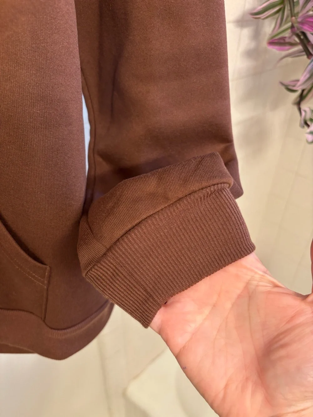 Backwoods Mens Brown Hoodie Sweatshirt Size Large Cigar Streetwear Western - Picture 4 of 8